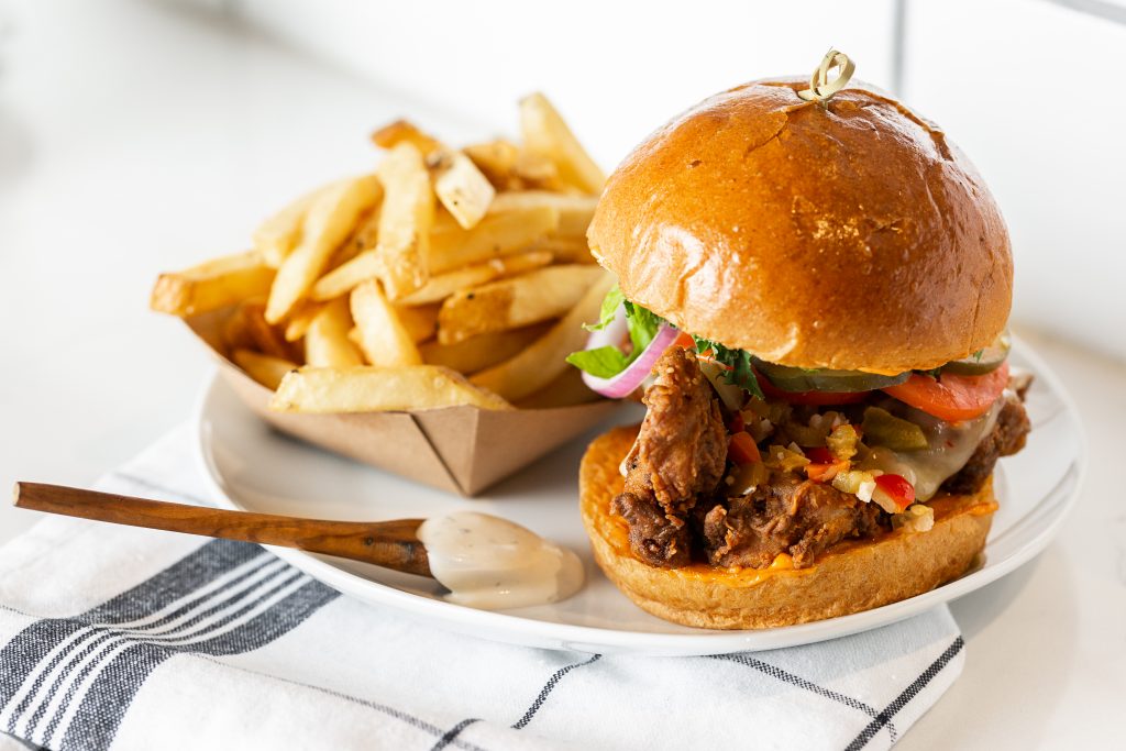 Tiffany Derry chef Dallas fried chicken Legacy Hall Plano food by Alyssa Vincent