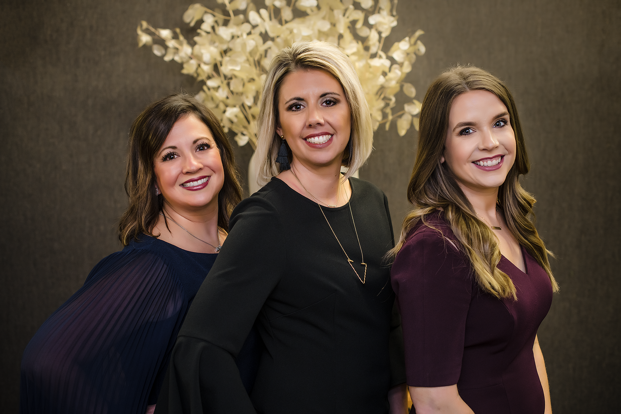 Niki Knowles, Alicia Wade, and Bridget Jaime of Valliance Bank