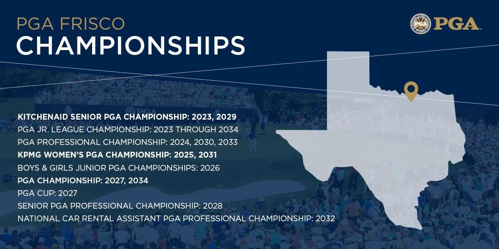 PGA, pga of america, frisco texas, championships
