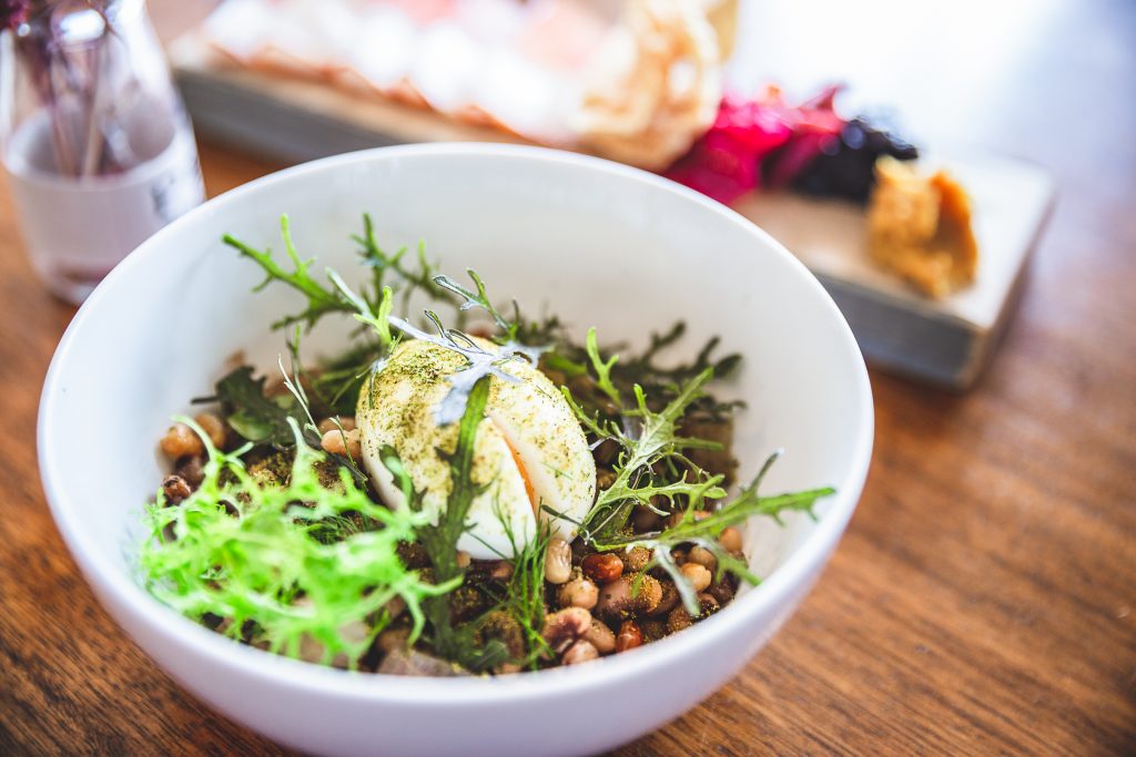 Petra and the Beast Misti Norris Warm field pea salad Dallas Dining