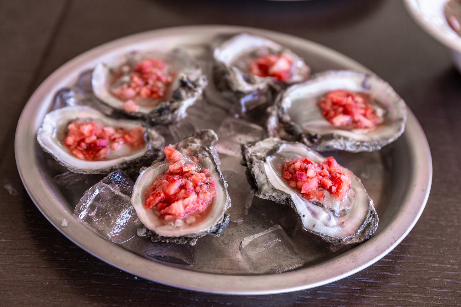 raw oysters hall shelf