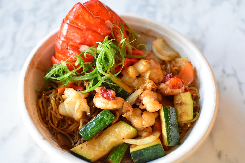 Lobster Stir-Fry Yakisoba Noodle
