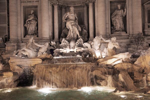 Product Illuminated Rome Night Tour With Wine & Appetizers