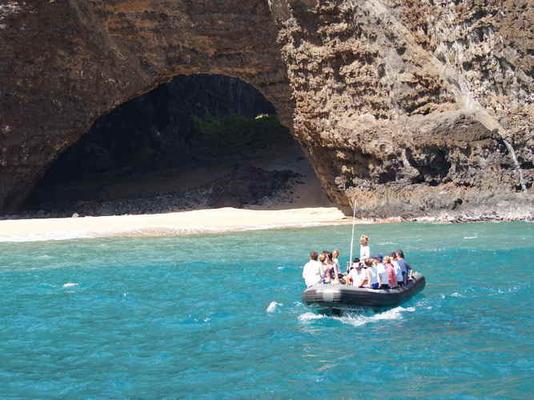 Product Scenic Kauai Na Pali Raft Tour