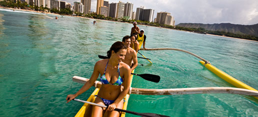 Product Double Hull Canoe Paddling Tour