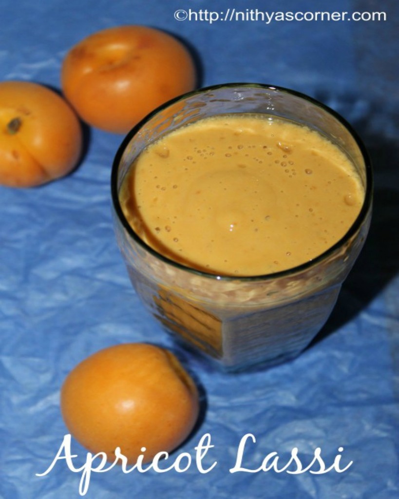Apricot lassi recipe How to make apricot lassi