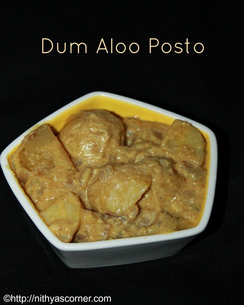 Dum Aloo Posto Recipe Dum Aloo Posto Recipe