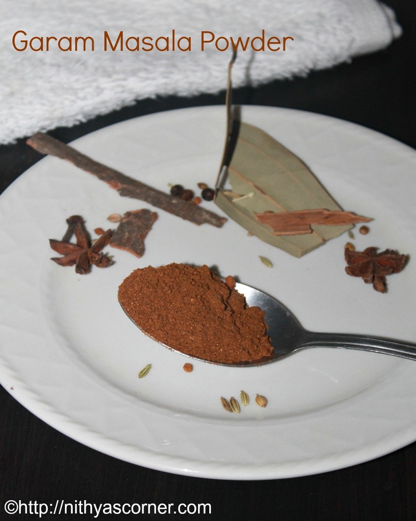 Garam masala powder recipe How to make garam masala powder