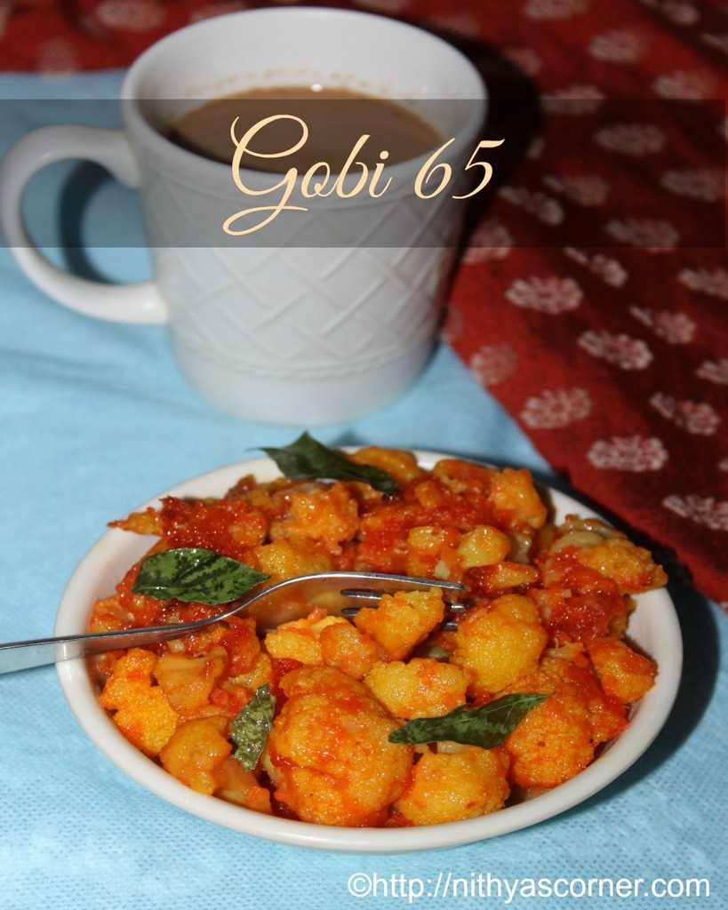 Gobi 65 recipe, cauliflower 65 recipe how to make cauliflower 65 recipe