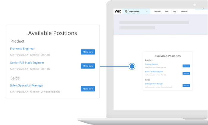 best free job board app for wix job board site