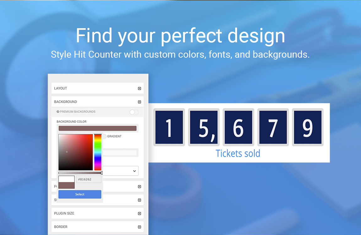 Hit Counter Screenshot