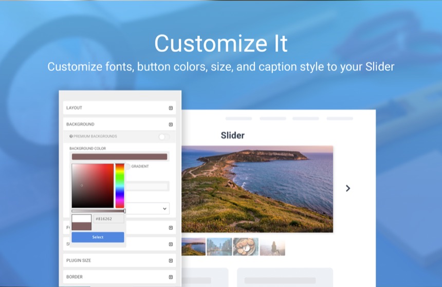 Multi Slider Screenshot
