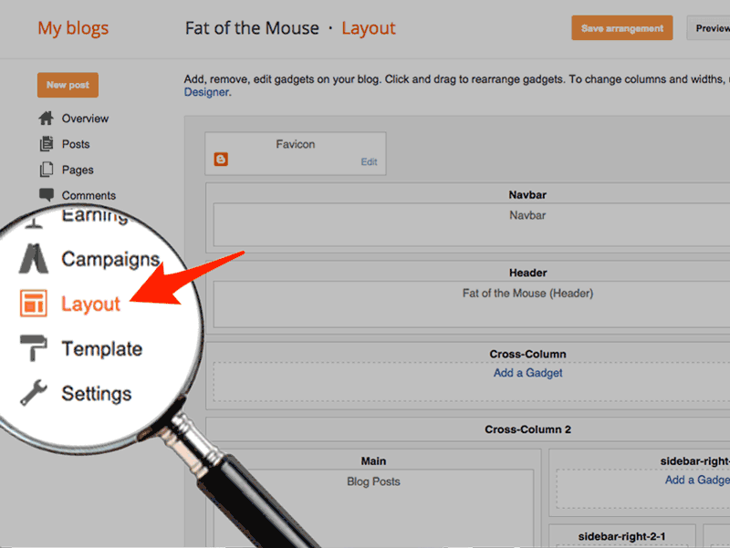 Blogger Map Step 01