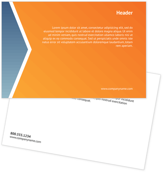 Accounting Services Postcard Templates