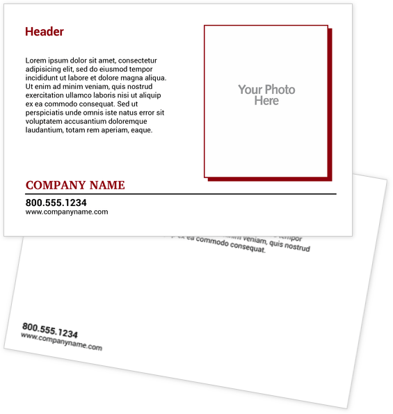 Accounting Services Postcard Templates