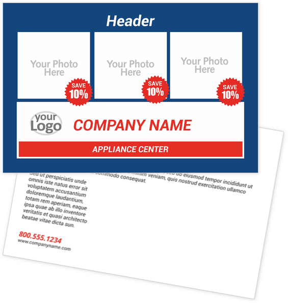 Retail Postcard Templates