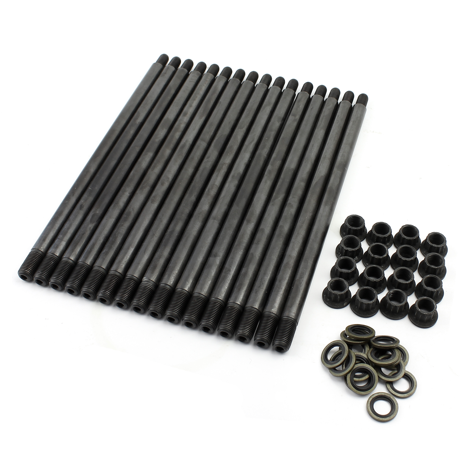 Speedmaster® PCE279.1039 Mazda Rx7 Rotary 13B Oversize Black Oxide Hardened Engine Stud Kit