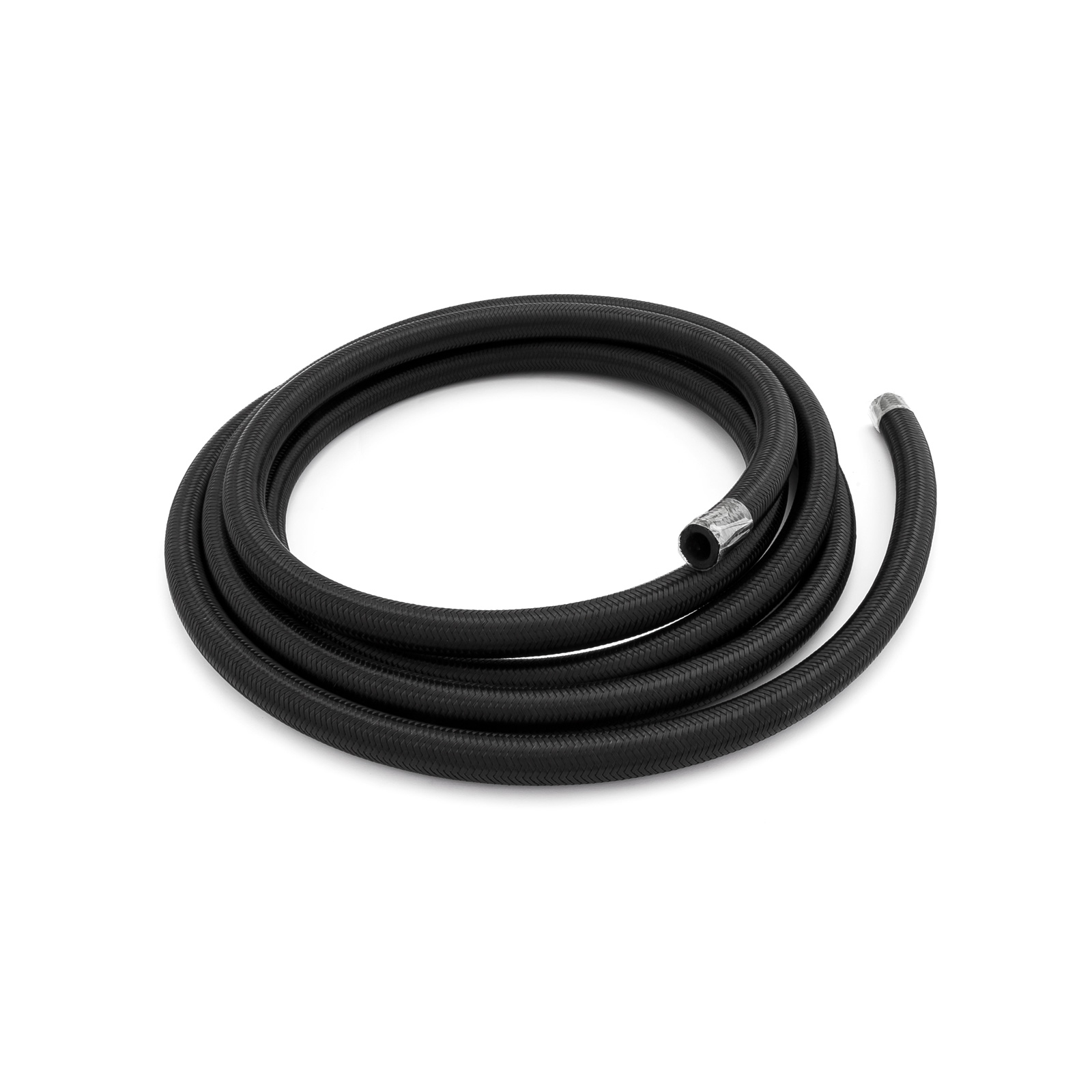 Speedmaster® PCE339.1021 -10 AN 9/16" Black Nylon Fuel Oil Braided Hose Line - 4m / 13ft