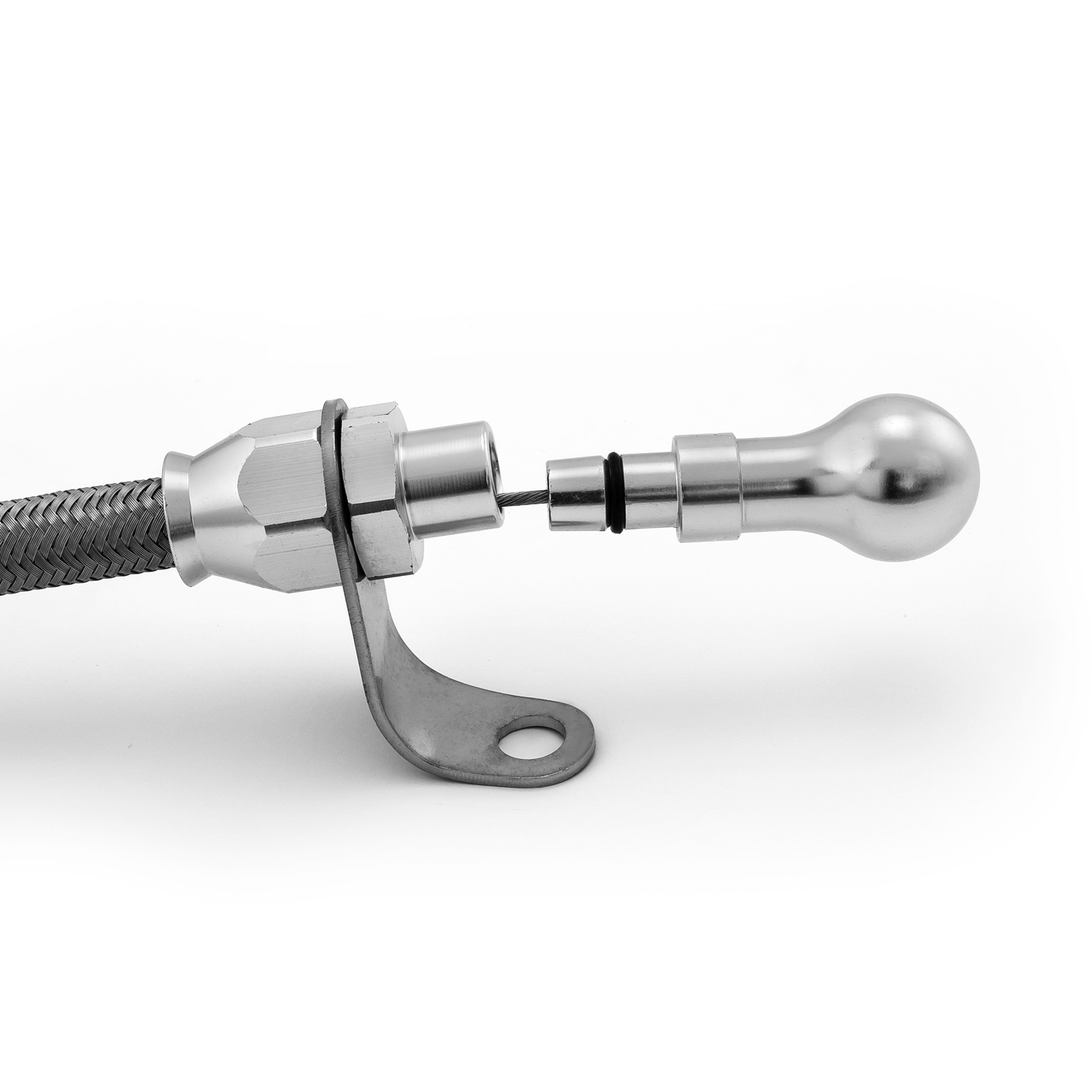 Speedmaster® PCE495.1016 Ford C4 Braided Flexible Pan Filled Transmission Dipstick