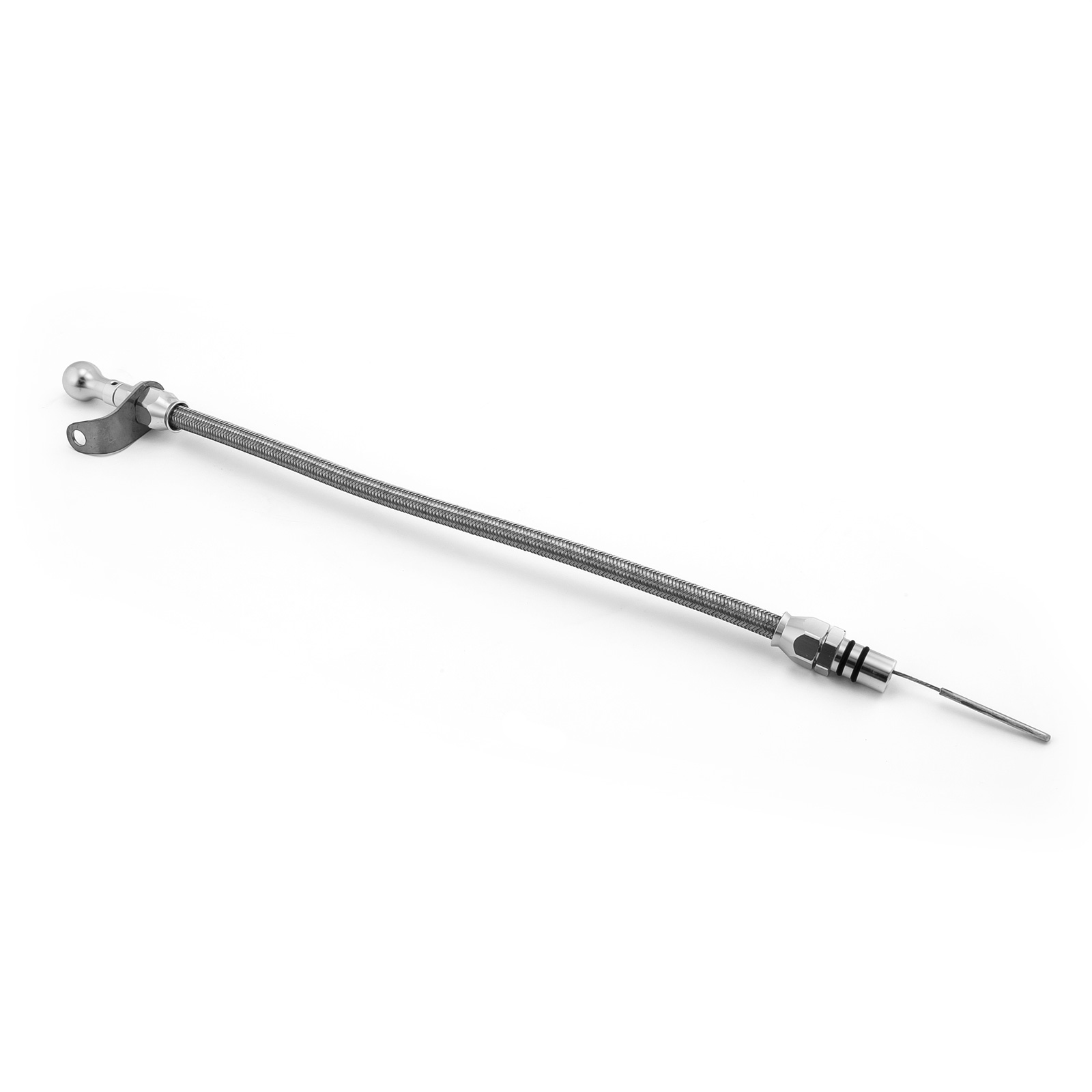 Speedmaster® PCE495.1018 Ford 429 460 C6 Braided Flexible Bell Housing Mount Transmission Dipstick