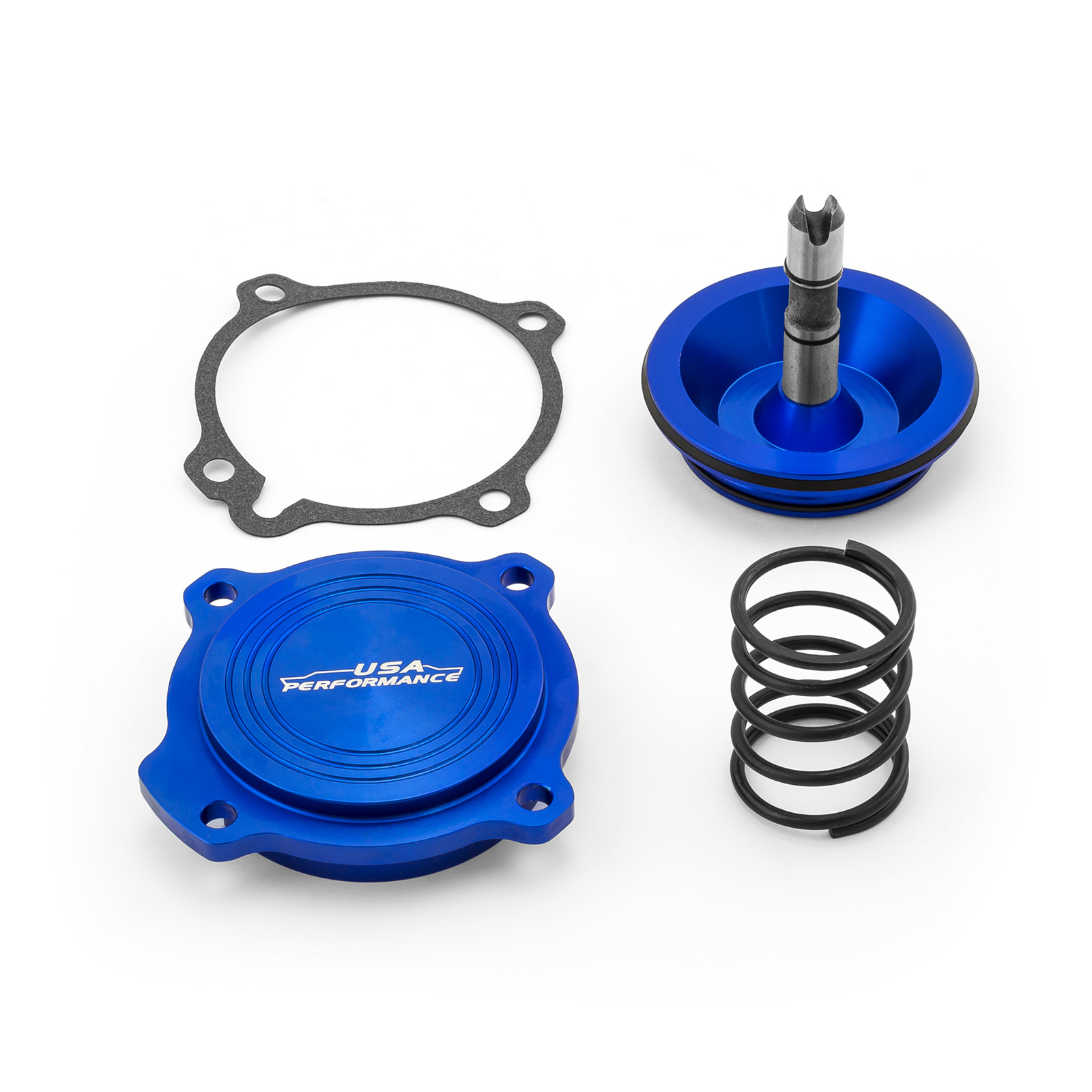 Speedmaster® PCE610.1001.02 Ford C4 C5 Automatic Transmission Billet C Ratio Servo Piston Kit [Blue]