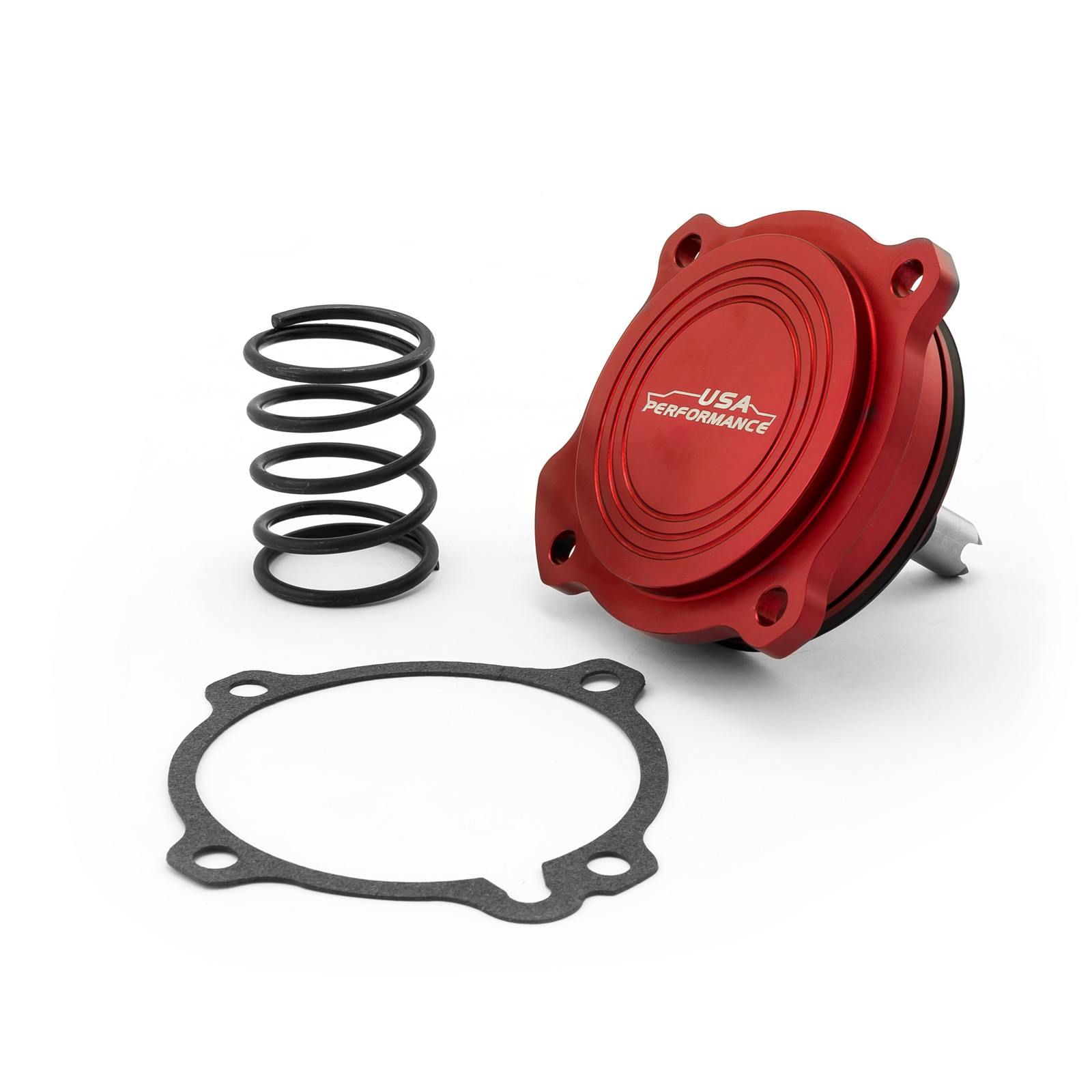 Speedmaster® PCE610.1001.03 Ford C4 C5 Automatic Transmission Billet C Ratio Servo Piston Kit [Red]
