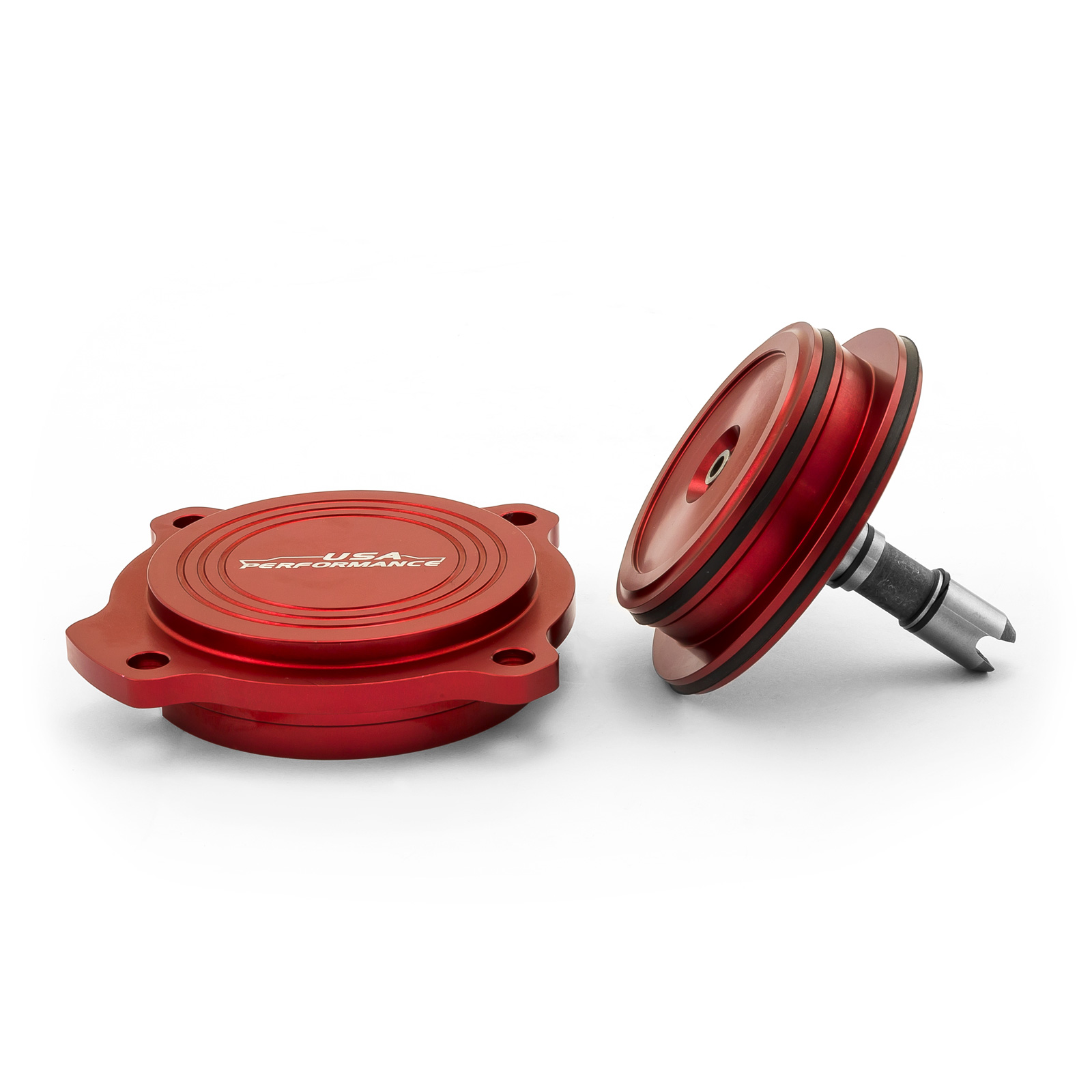 Speedmaster® PCE610.1001.03 Ford C4 C5 Automatic Transmission Billet C Ratio Servo Piston Kit [Red]