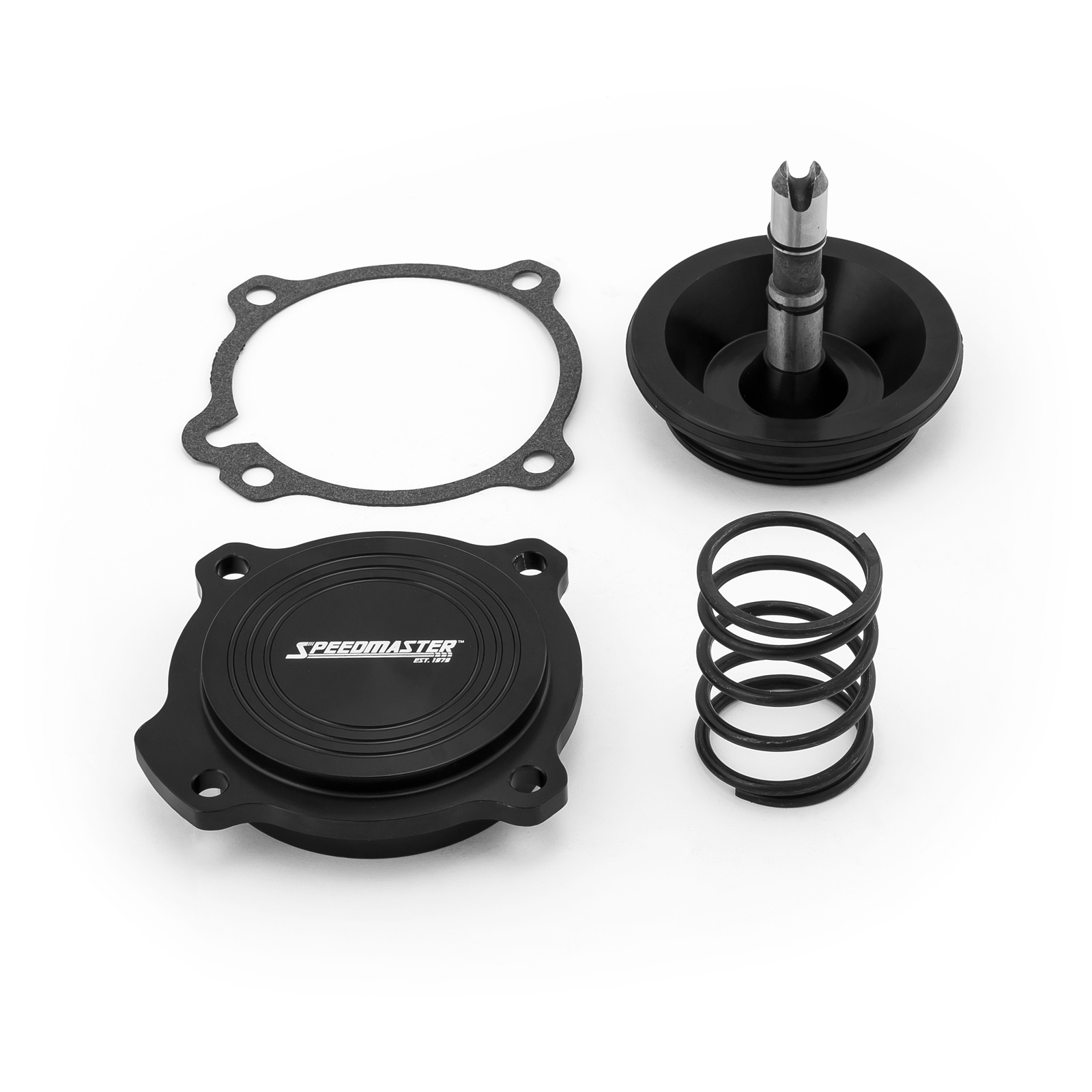Speedmaster® PCE610.1001.04 Ford C4 C5 Automatic Transmission Billet C Ratio Servo Piston Kit [Black]