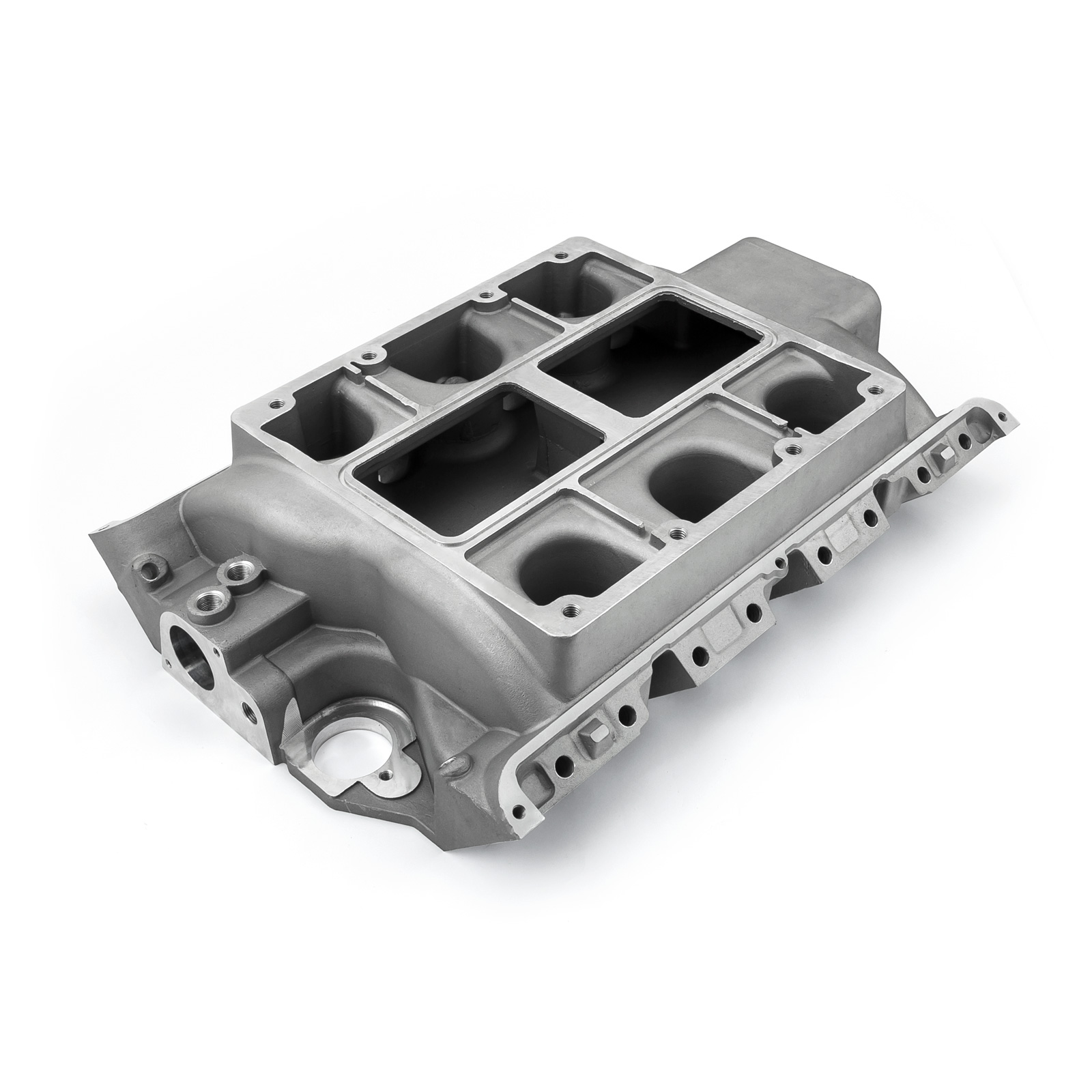 Speedmaster® 1-149-001 Ford FE 390 428 6-71 8-71 Supercharger Aluminum Intake Manifold Satin