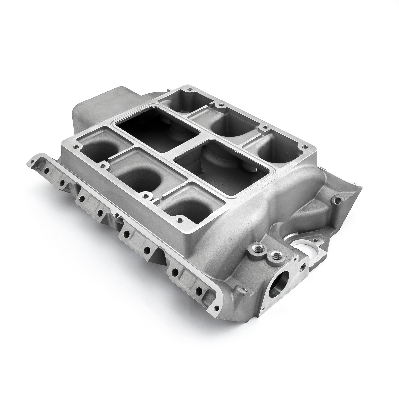 Speedmaster® 1-149-001 Ford FE 390 428 6-71 8-71 Supercharger Aluminum Intake Manifold Satin