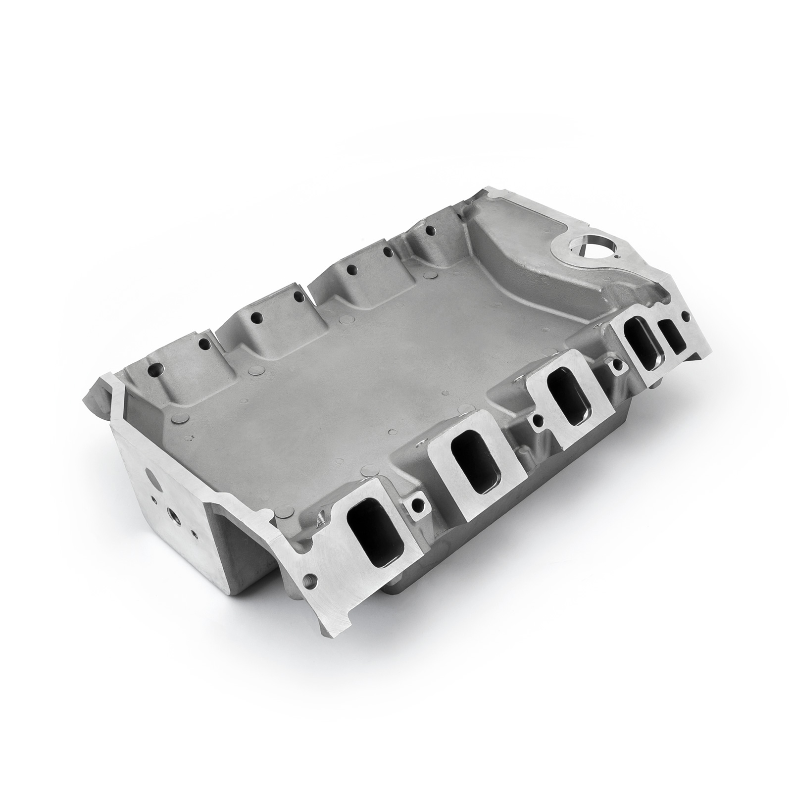 Speedmaster® 1-149-001 Ford FE 390 428 6-71 8-71 Supercharger Aluminum Intake Manifold Satin