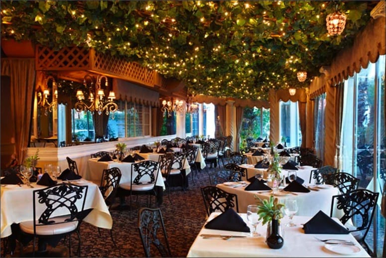 Melvyns Restaurant at The Ingleside Inn