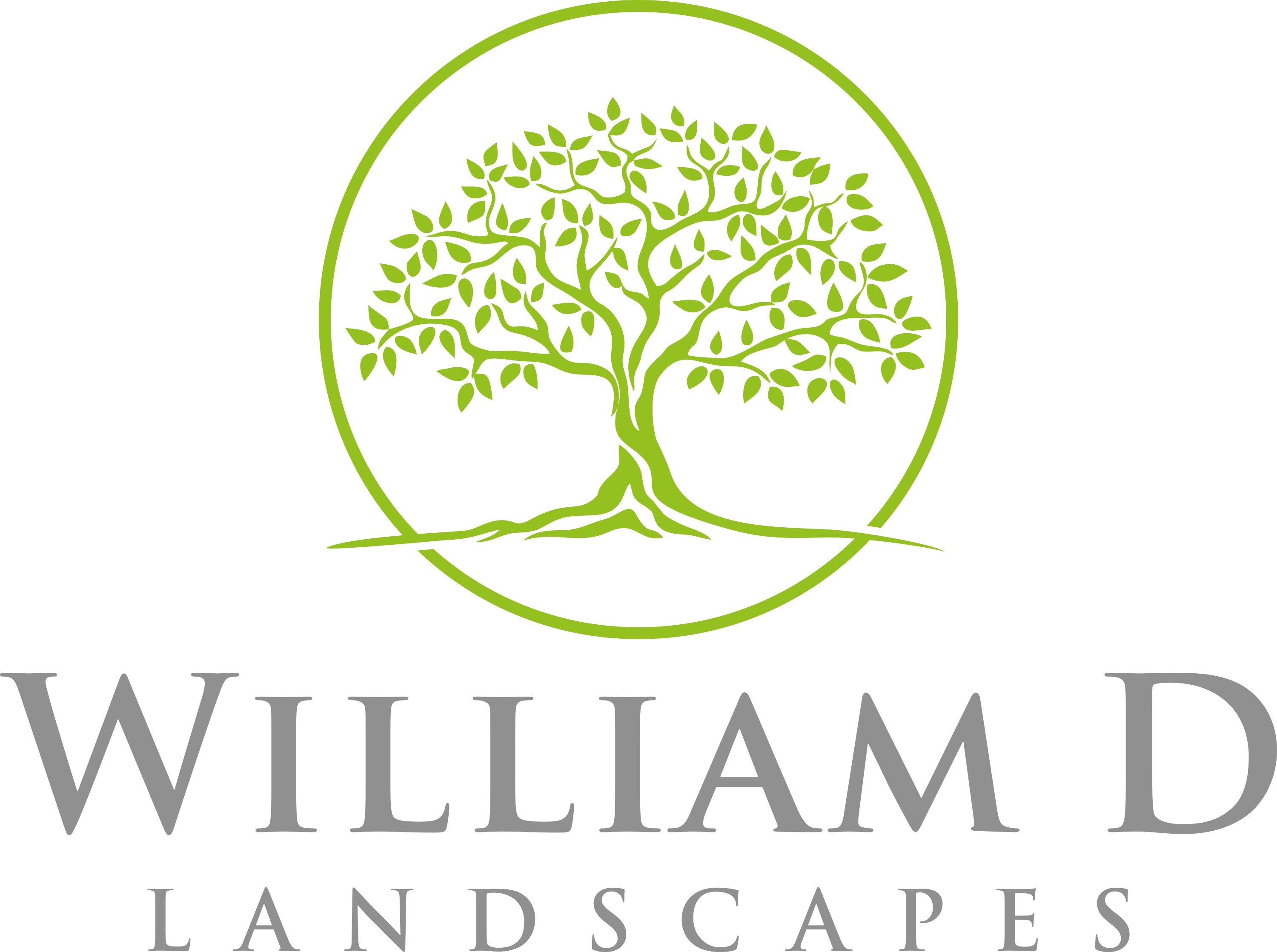 William D Landscapes Logo