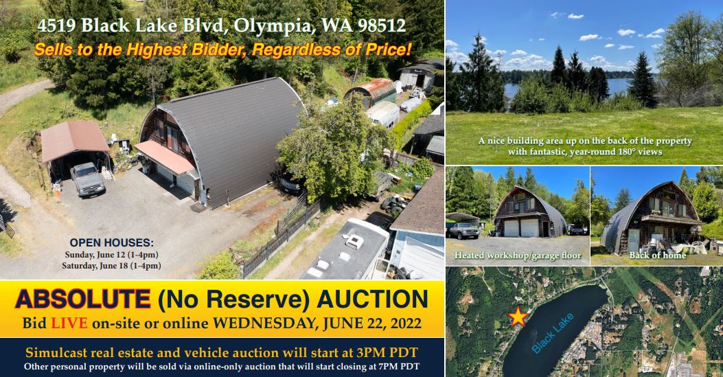 Postcard4519BlackLakeOlympiaFront