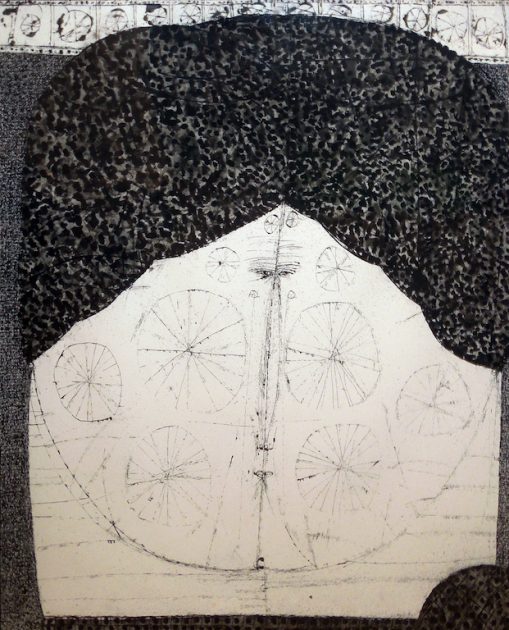 Joseph Glasco Abstract Face