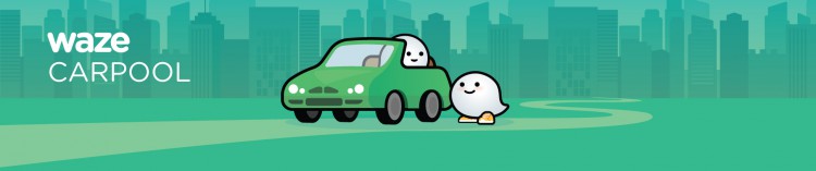 Waze Carpool Banner