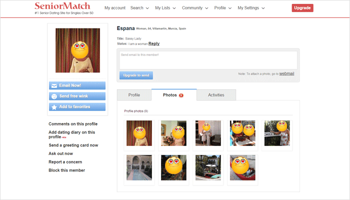 SeniorMatch.com Preview SeniorMatch.com Preview