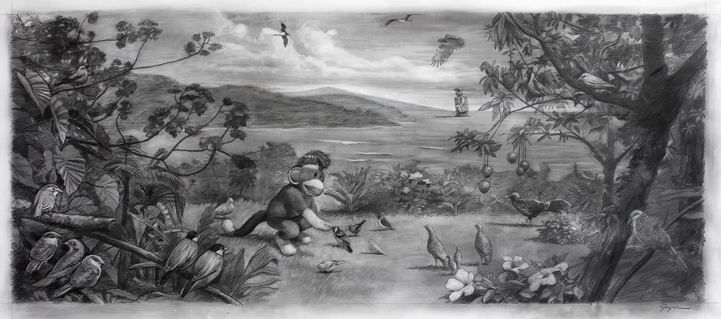 Sock Monkey Island Sketch