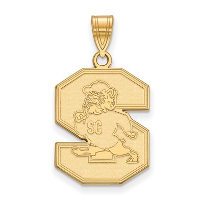 10k Gold LogoArt South Carolina State University Large Pendant