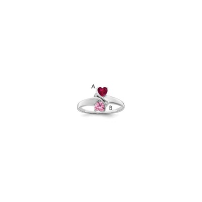 Sterling Silver Rhodium-plated Family Jewelry Mounting