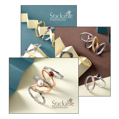 Set of 3 16x20 Stackable Expressions Photos