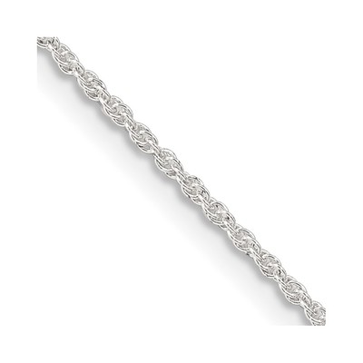 Sterling Silver 1.3mm Loose Rope Chain