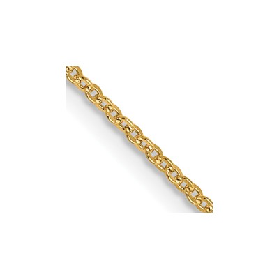 14K 1.1mm Flat Cable Chain