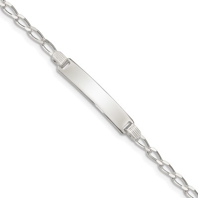 Sterling Silver Children's ID Bracelet