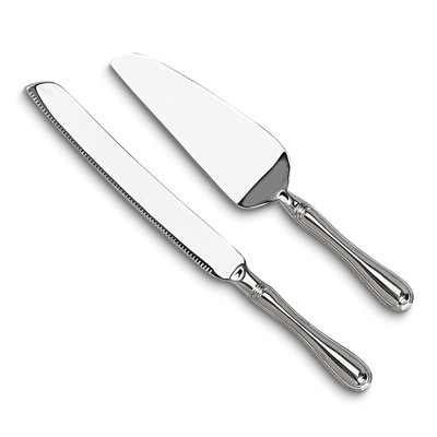 Nickel-plated Westwood Knife and Server Set