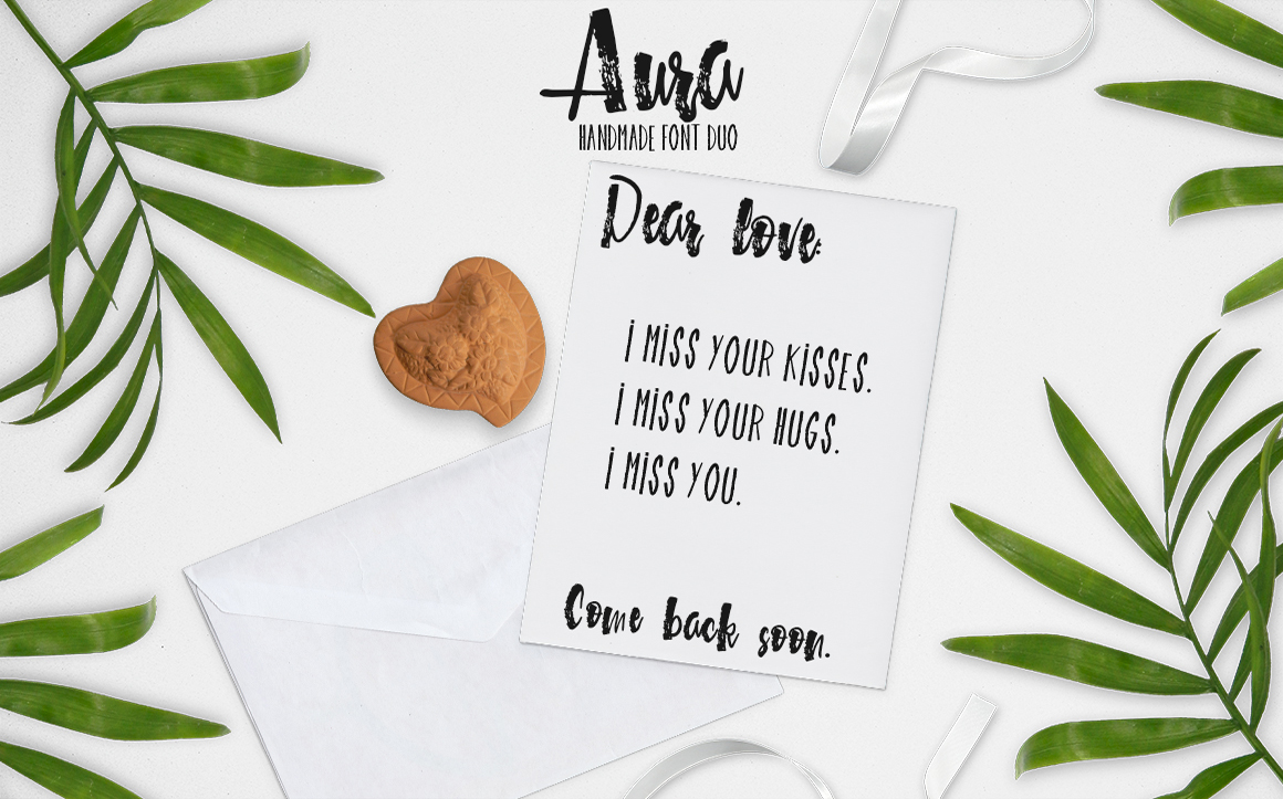 Download Шрифт "Aura font duo Font" / Aura font duo Font - Шрифт на тему графика font cursive display handmade handwriting hanwritten feminine brush textured logo serif cute lettering stylish style pretty