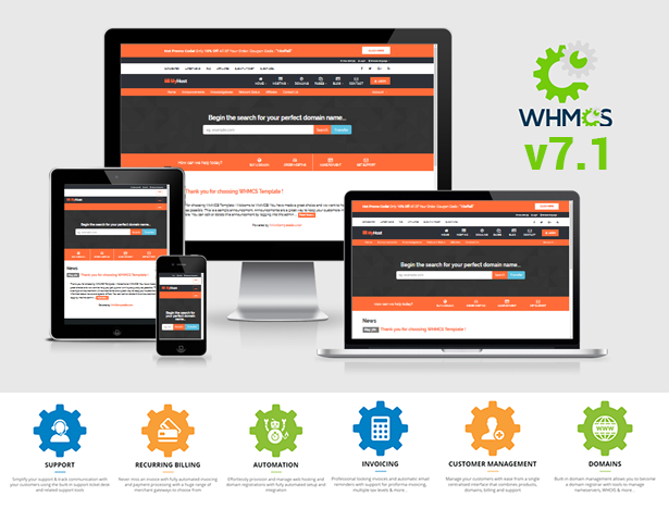 Hosting Html шаблон Маленький скриншот HTML шаблон №64049 на тему домений регистратор
