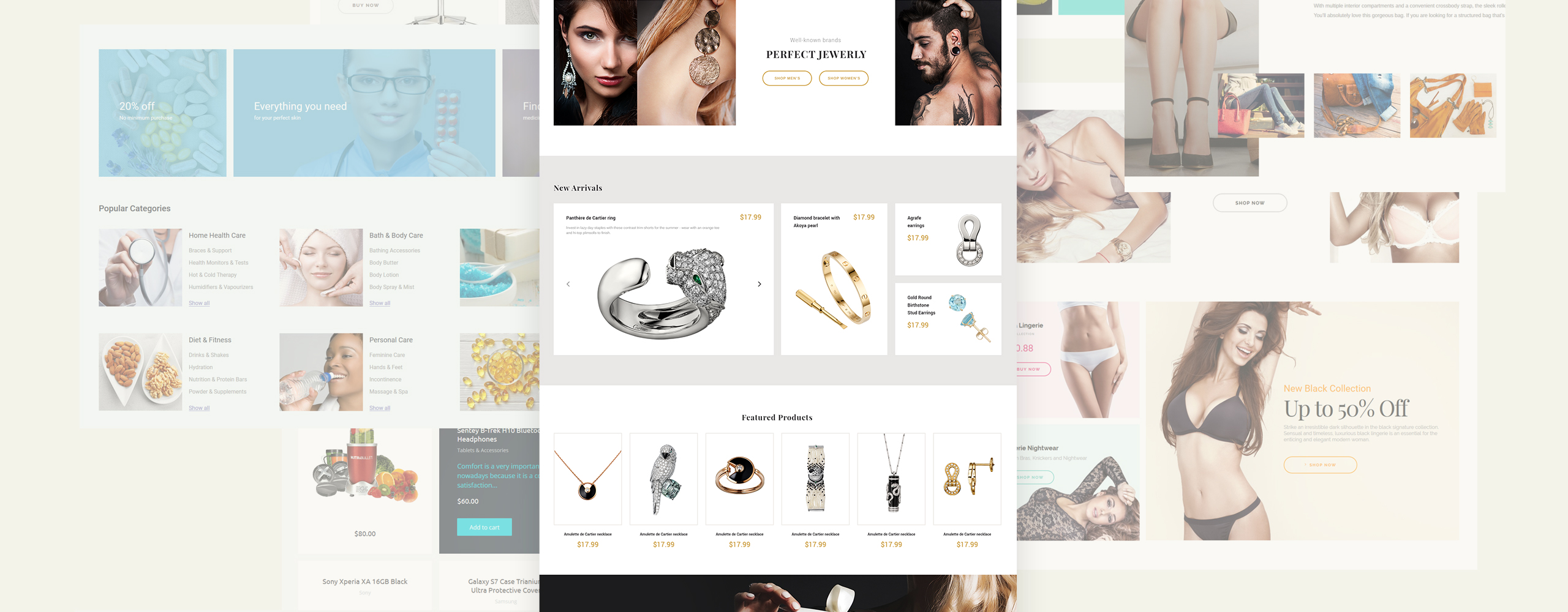 ювелирная тема prestashop