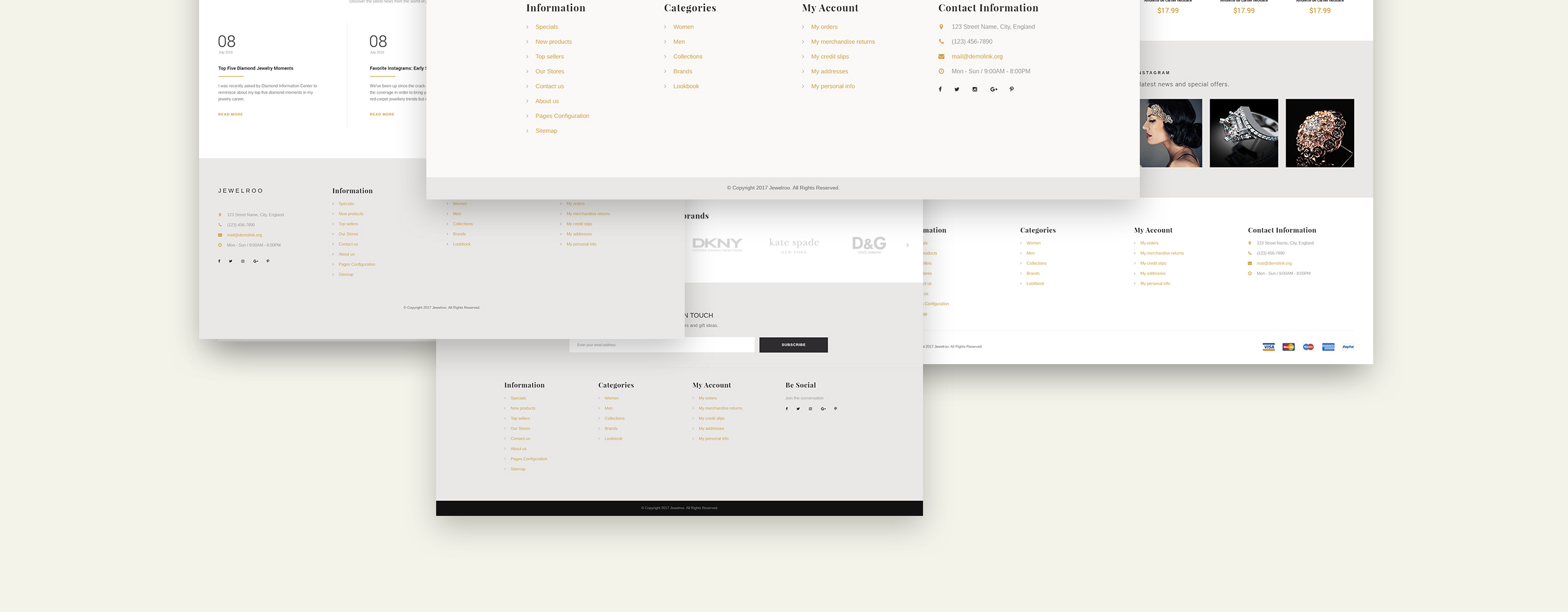 ювелирная тема prestashop