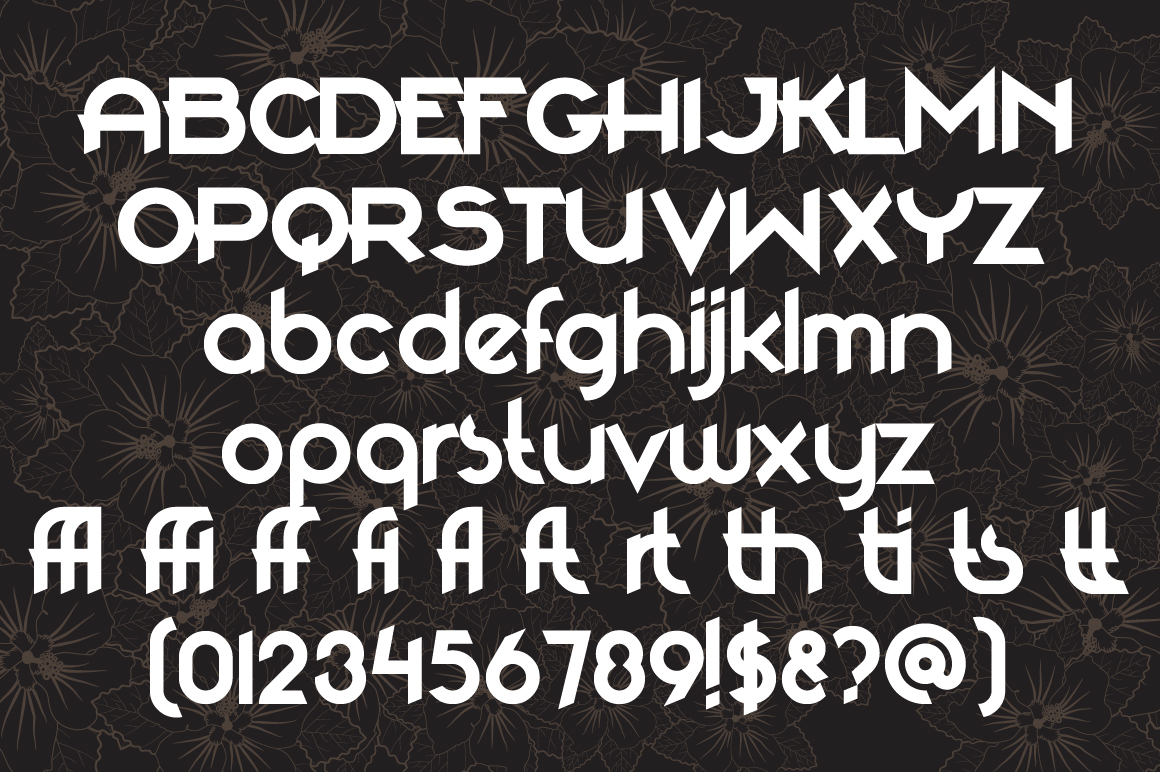 Download Шрифт "Arigato Font" / Arigato Font - Шрифт на тему графика sans serif font typeface letter lettering alphabet